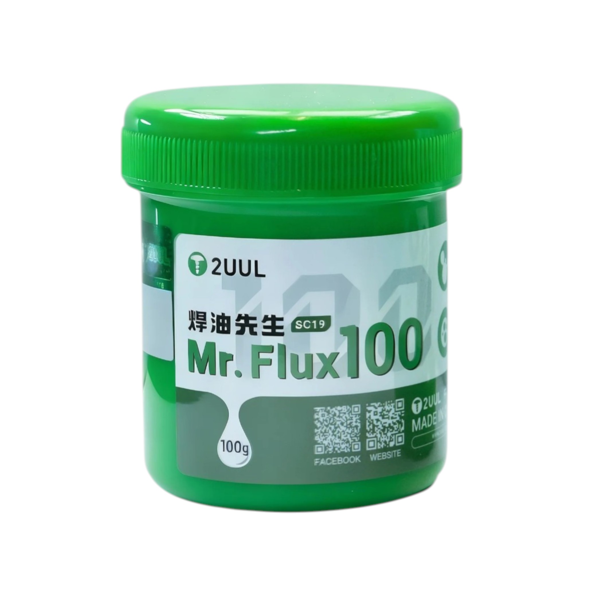 2UUL Flux de Soudure pour PCB (Mr. Flux SC19) (100g)