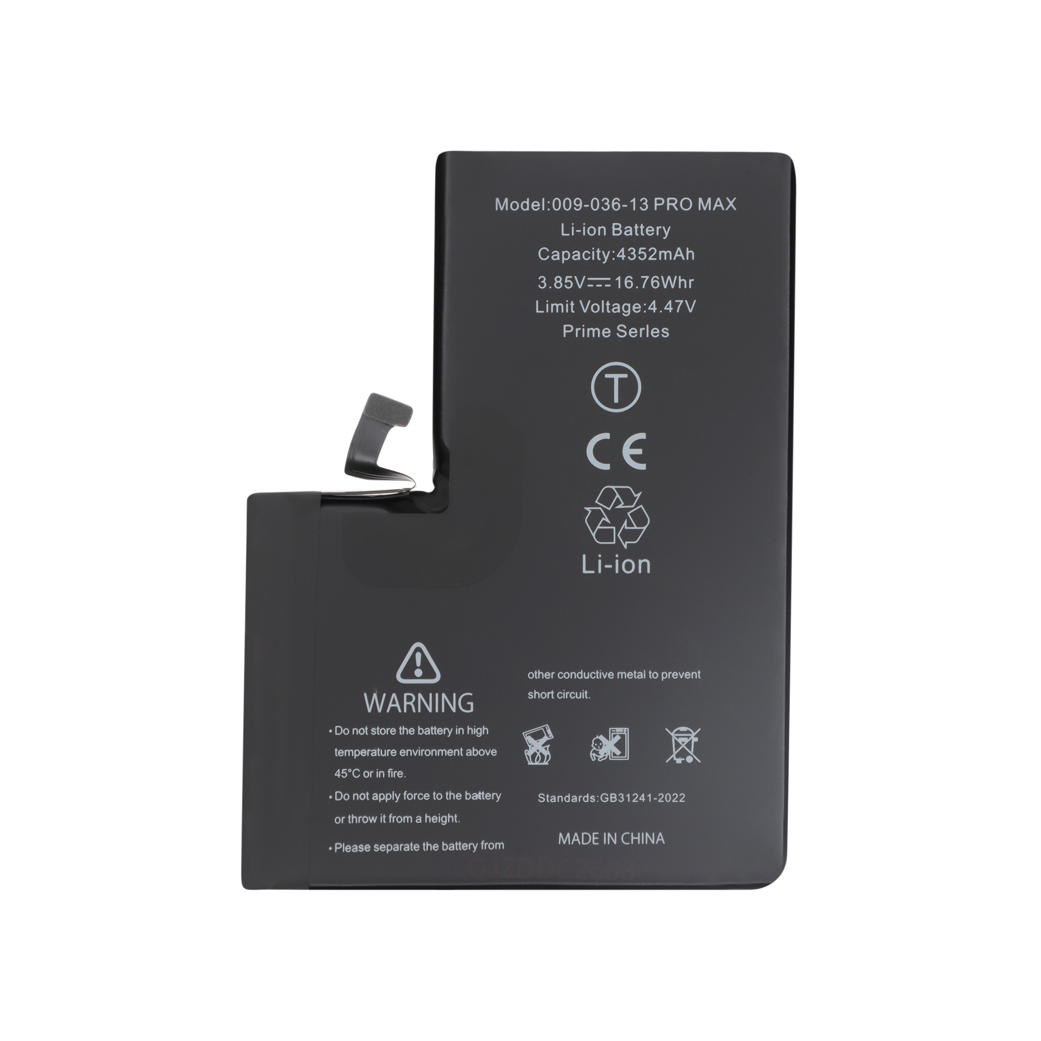 Batterie iPhone 13 Pro Max (Ti) (Prime)
