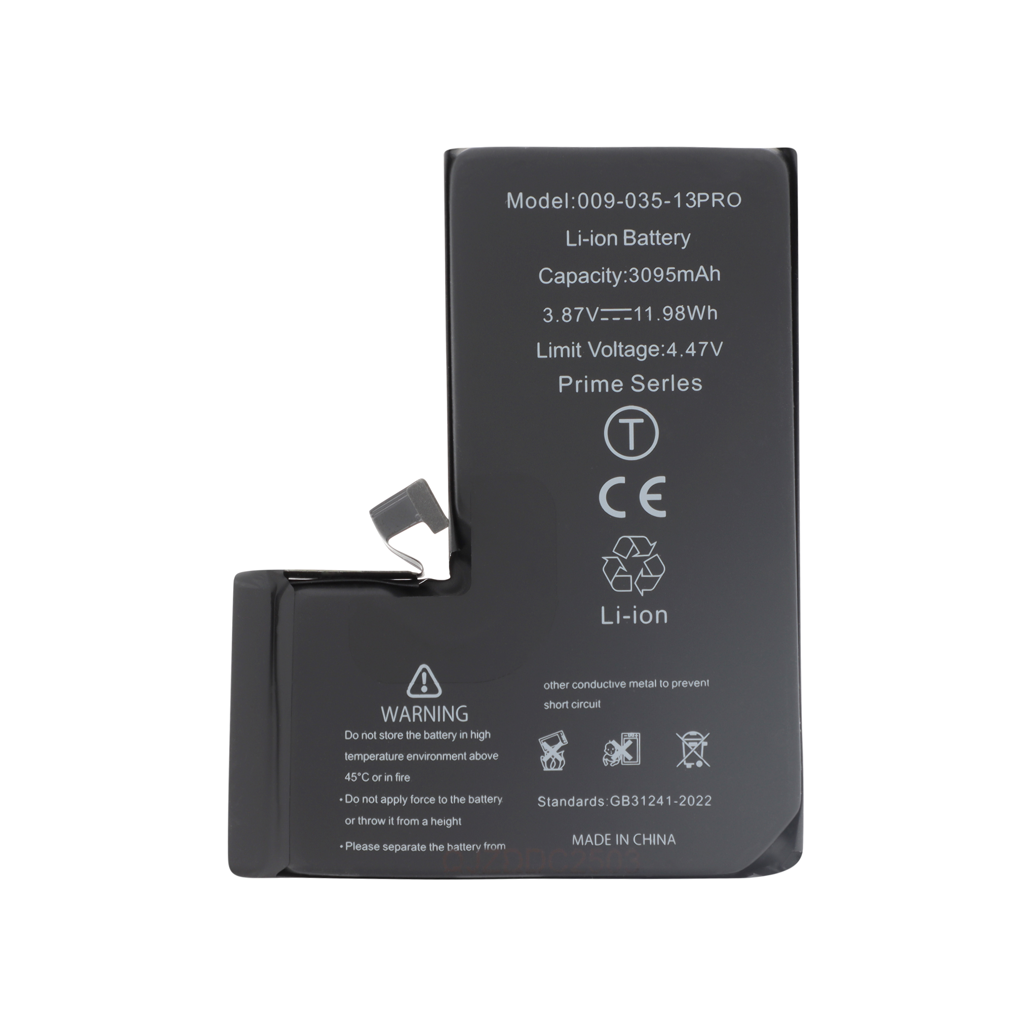 Batterie iPhone 13 Pro (Ti) (Prime)