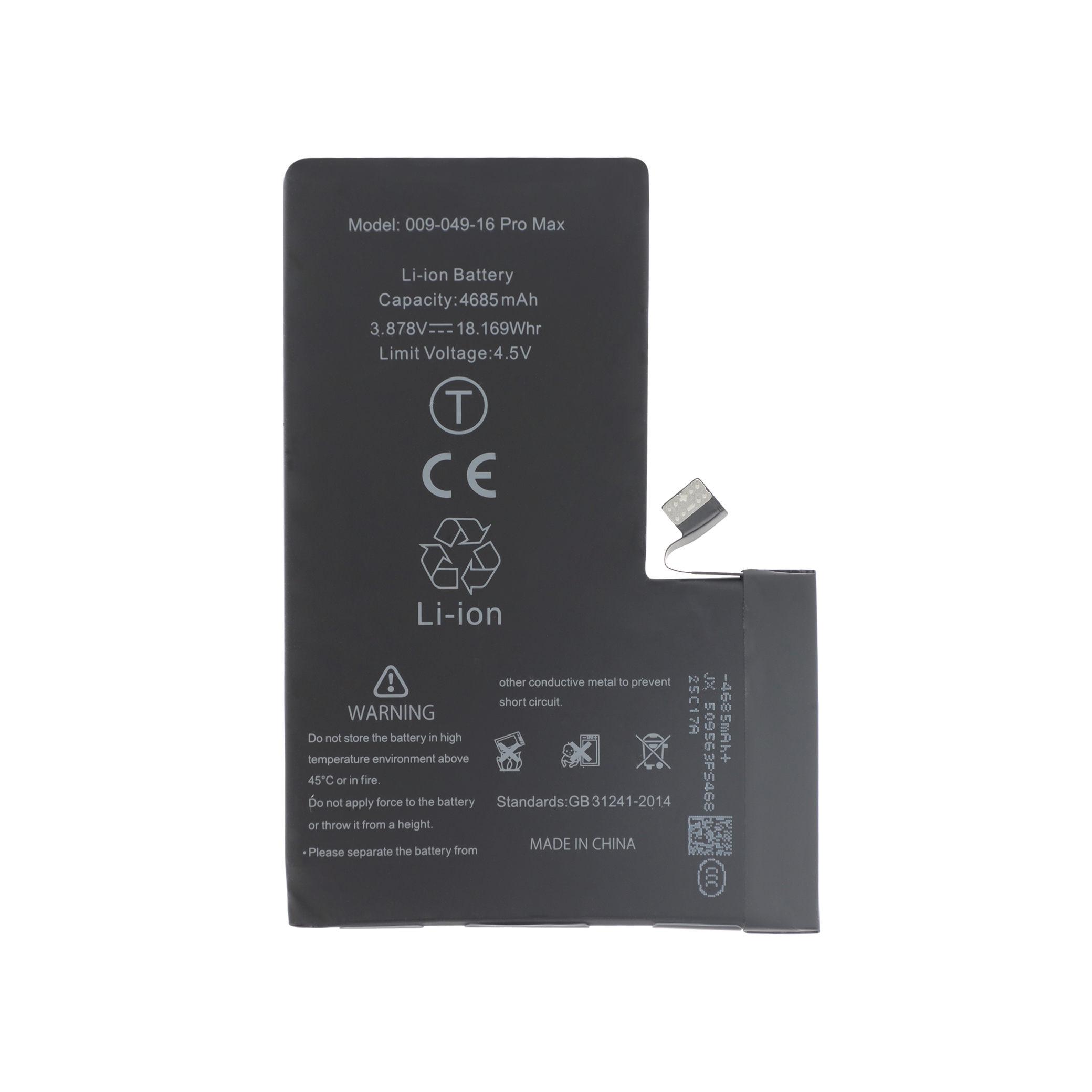 Batterie iPhone 16 Pro Max (Ti)