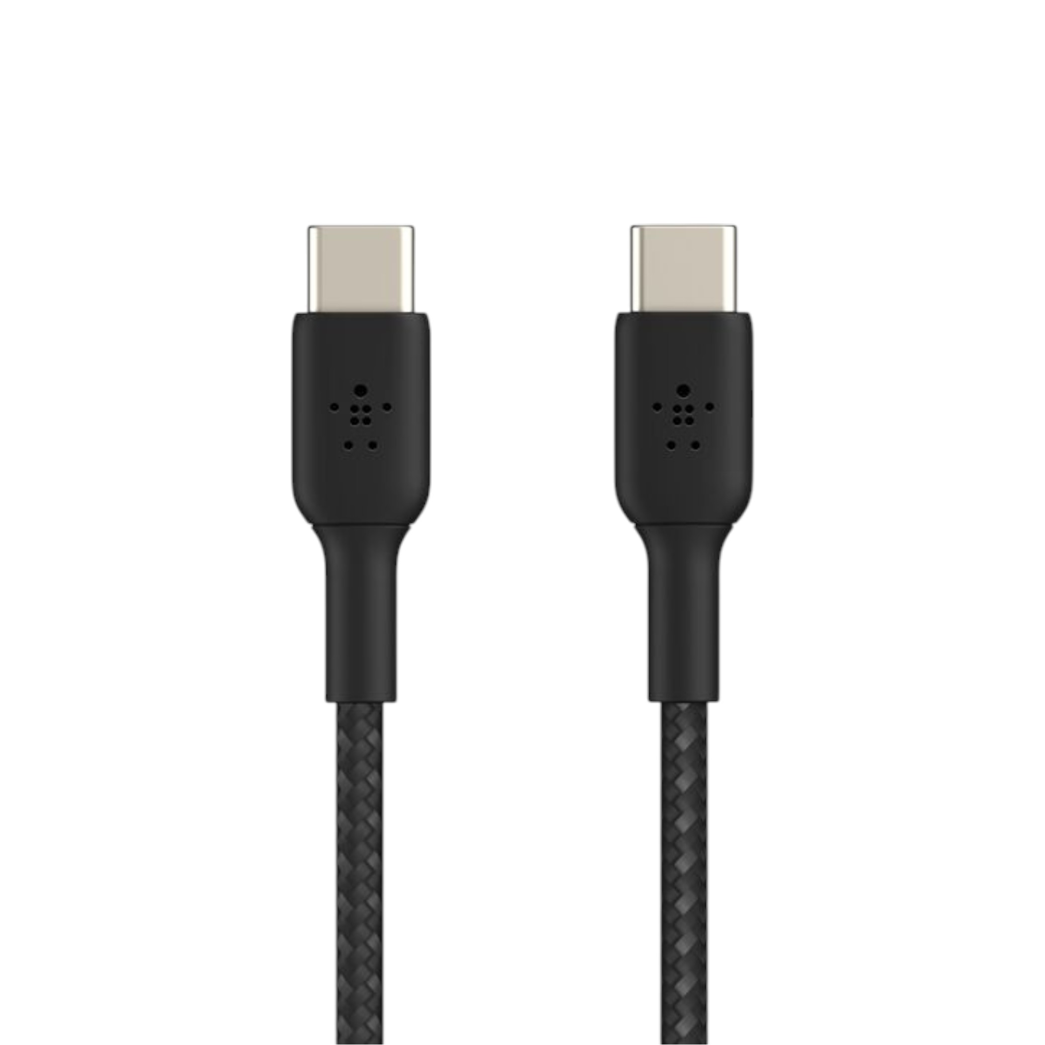 BELKIN Câble Tressé USB-C vers USB-C 0,15m (Noir)
