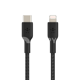 BELKIN Câble USB-C vers Lightning 2m (Noir)