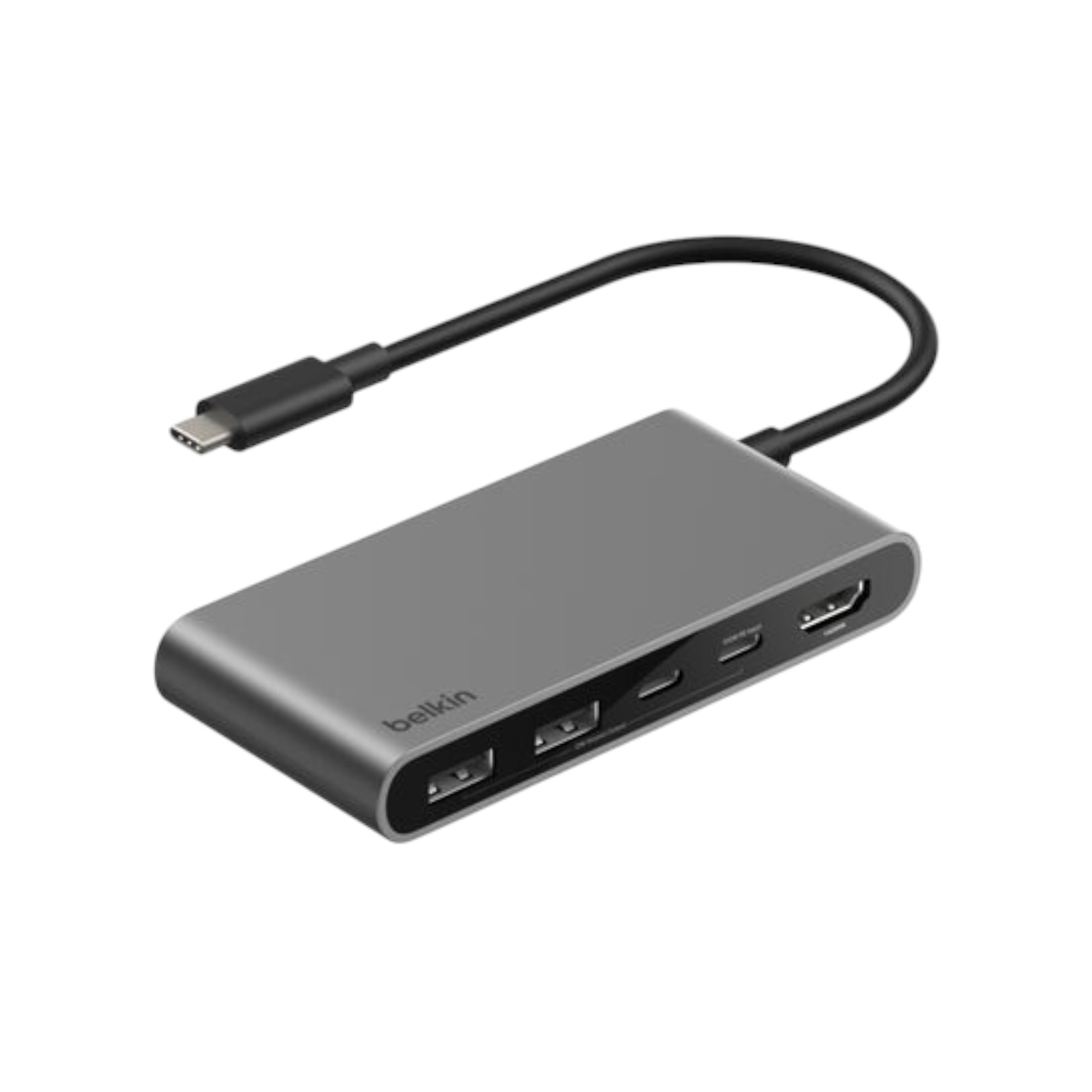 BELKIN Hub USB-C 5-en-1 (Gris Sidéral)