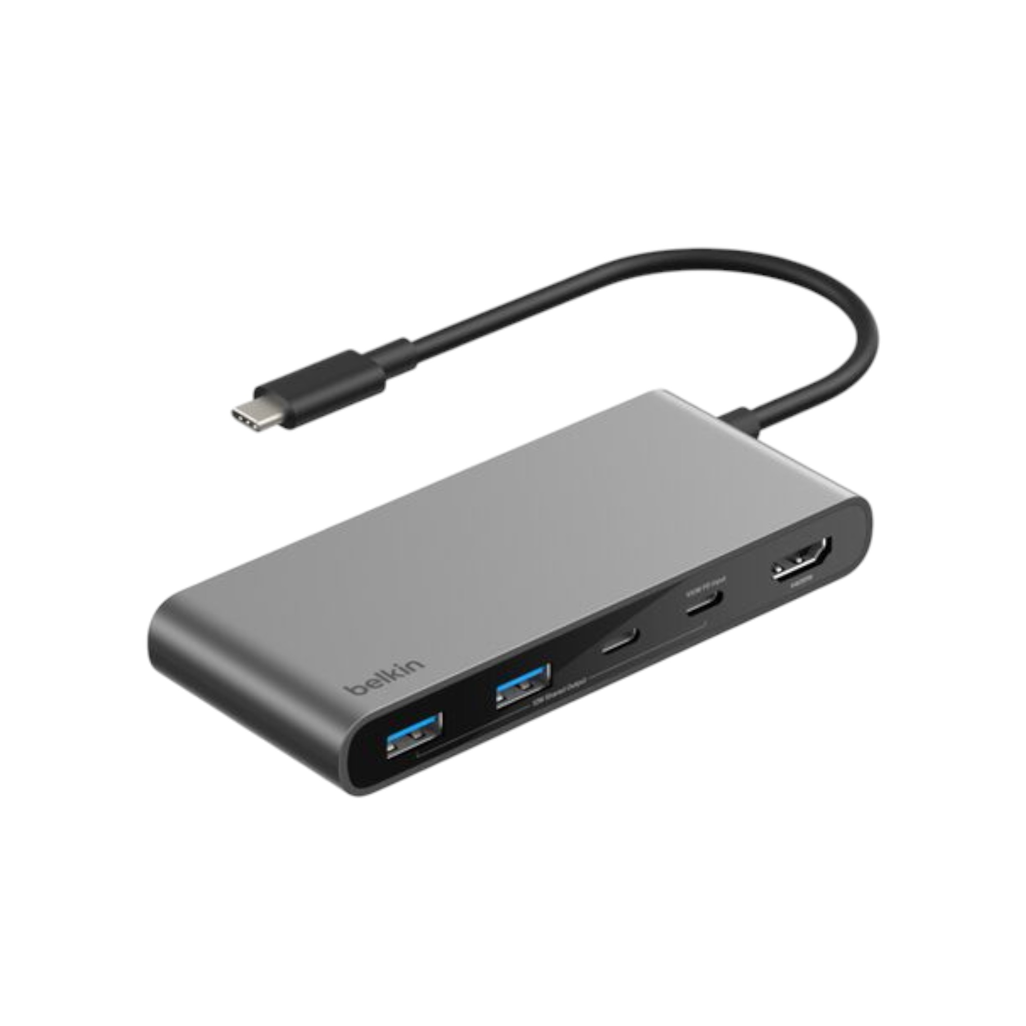 BELKIN Hub USB-C 7-en-1 (Gris Sidéral)