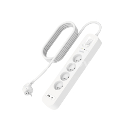 BELKIN Multiprise Parafoudre 4 Prises (USB-A + USB-C)