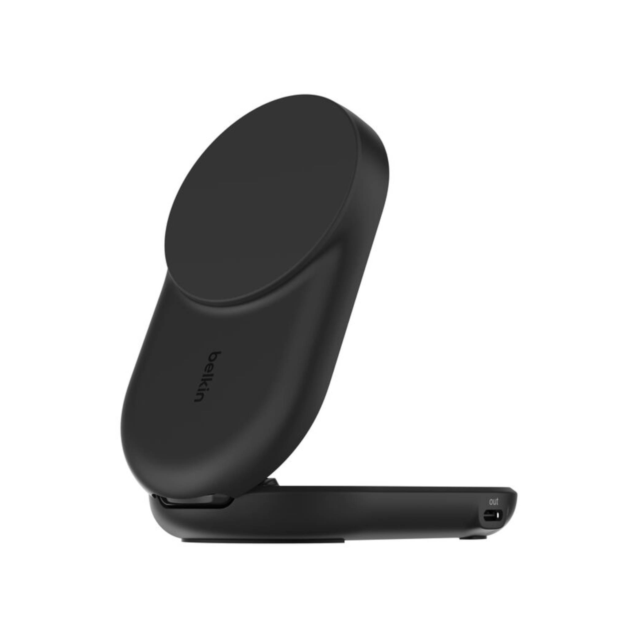 BELKIN Station de Recharge Magnétique 2-en-1 Qi2 (25W) (Noir)