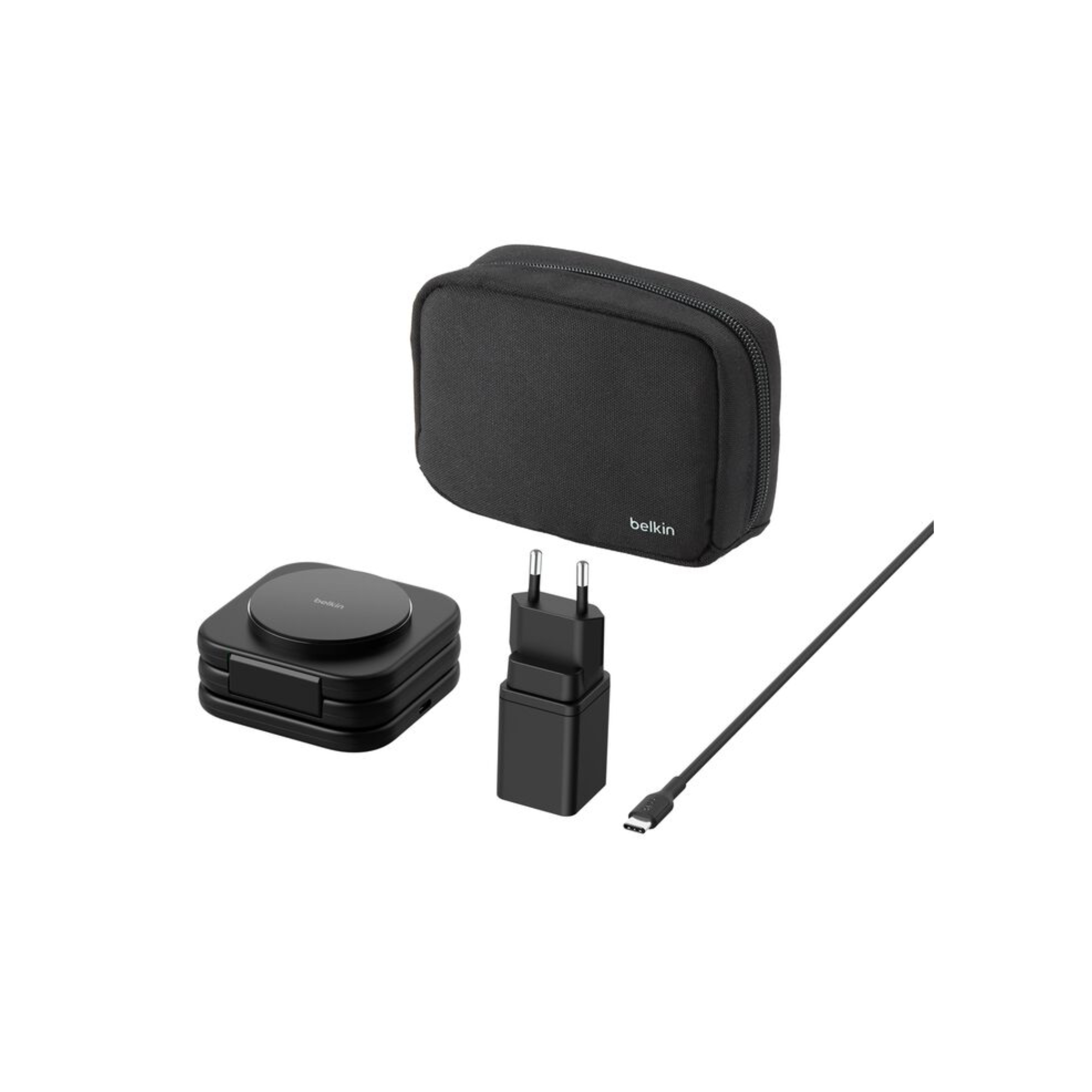 BELKIN Station de Recharge Portable 3-en-1 Qi2 (15W)