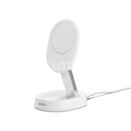 BELKIN Support de recharge magnétique Qi2 et pliable (15W) (Blanc)