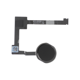 Bouton Home Complet Noir iPad Air 2/mini 4/Pro 12,9"