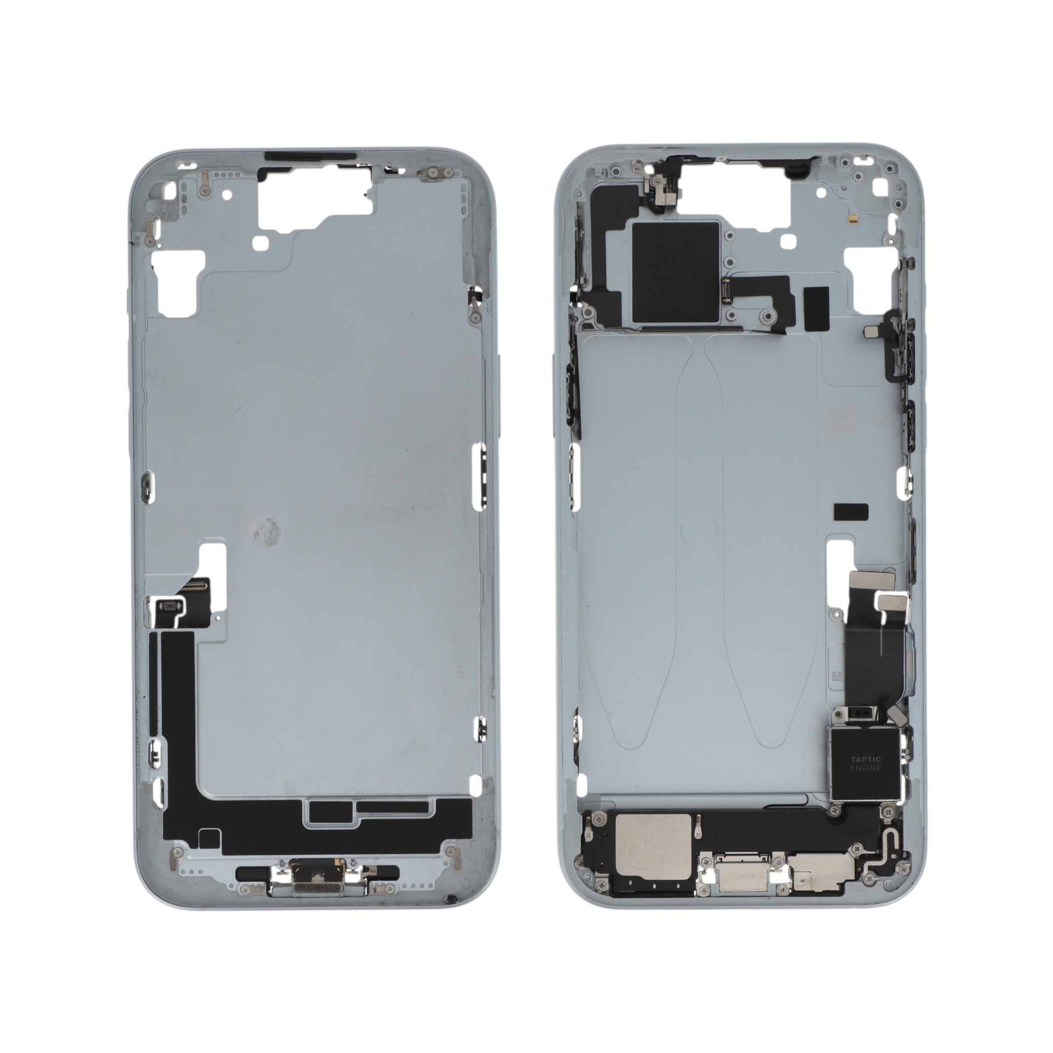 Châssis Central Bleu iPhone 15 Plus (Avec Composants) (Pulled A)