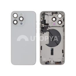Châssis Central iPhone 15 Pro Max (Titane Blanc)