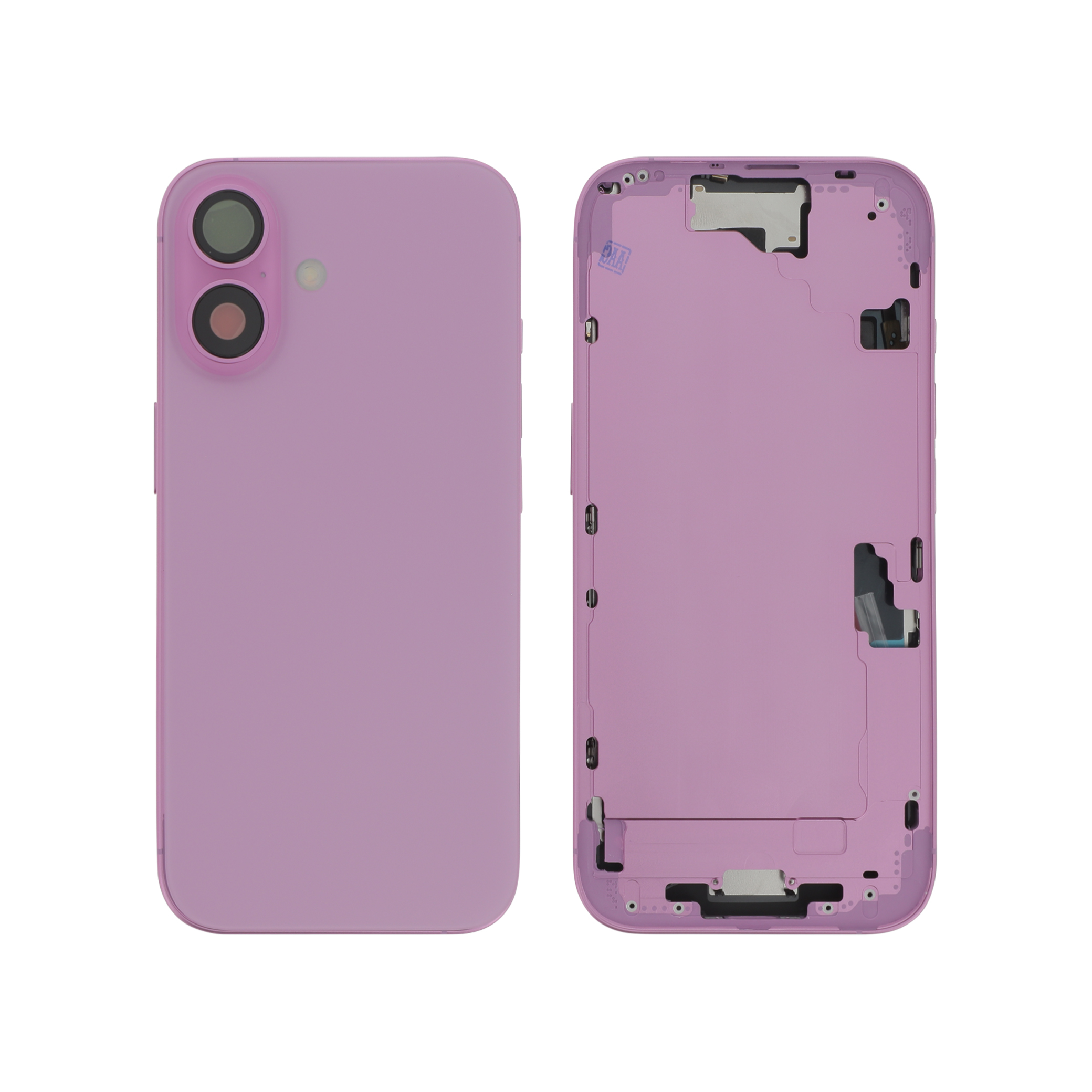 Châssis Central iPhone 16 (Rose)