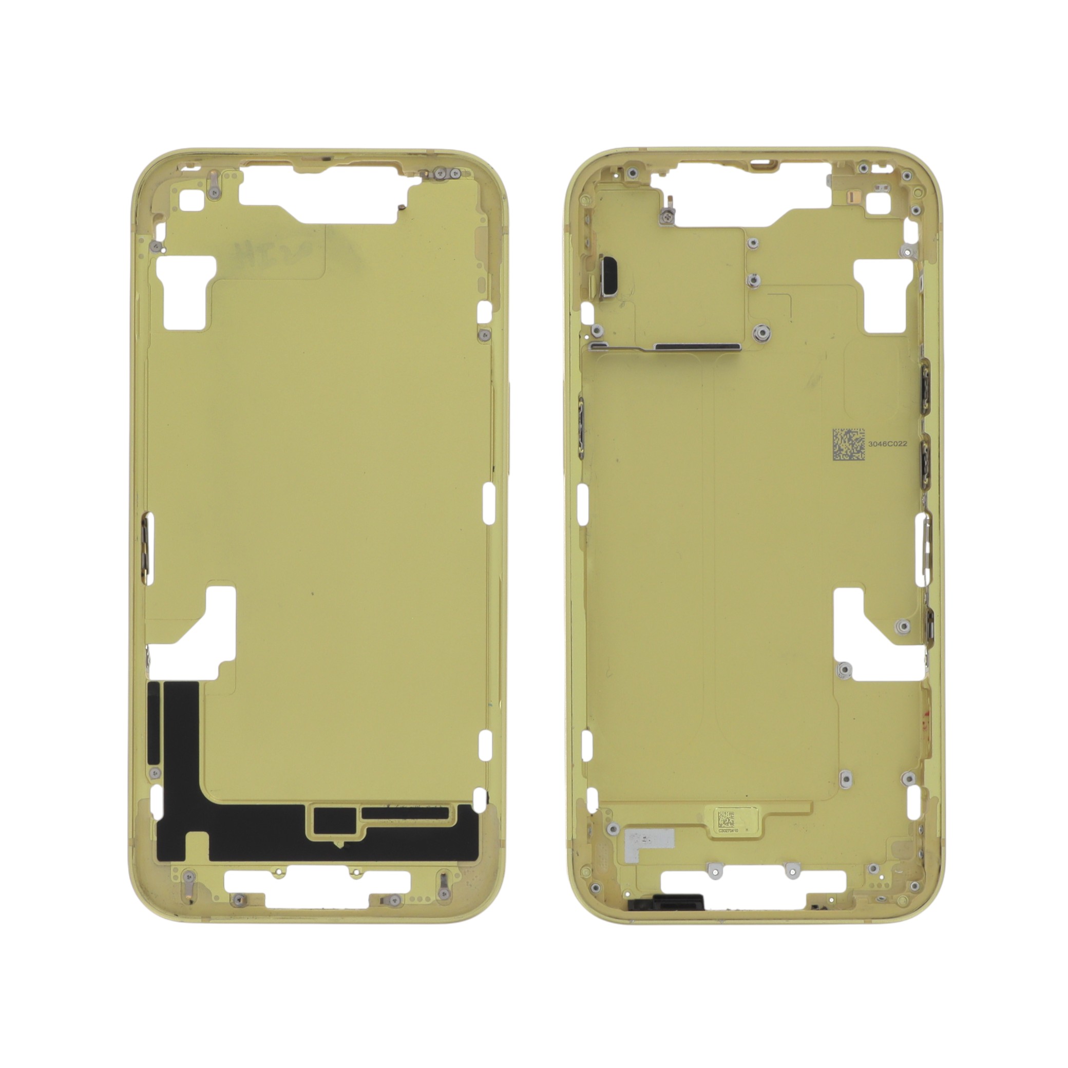 Châssis Central Jaune iPhone 14 (Pulled A)