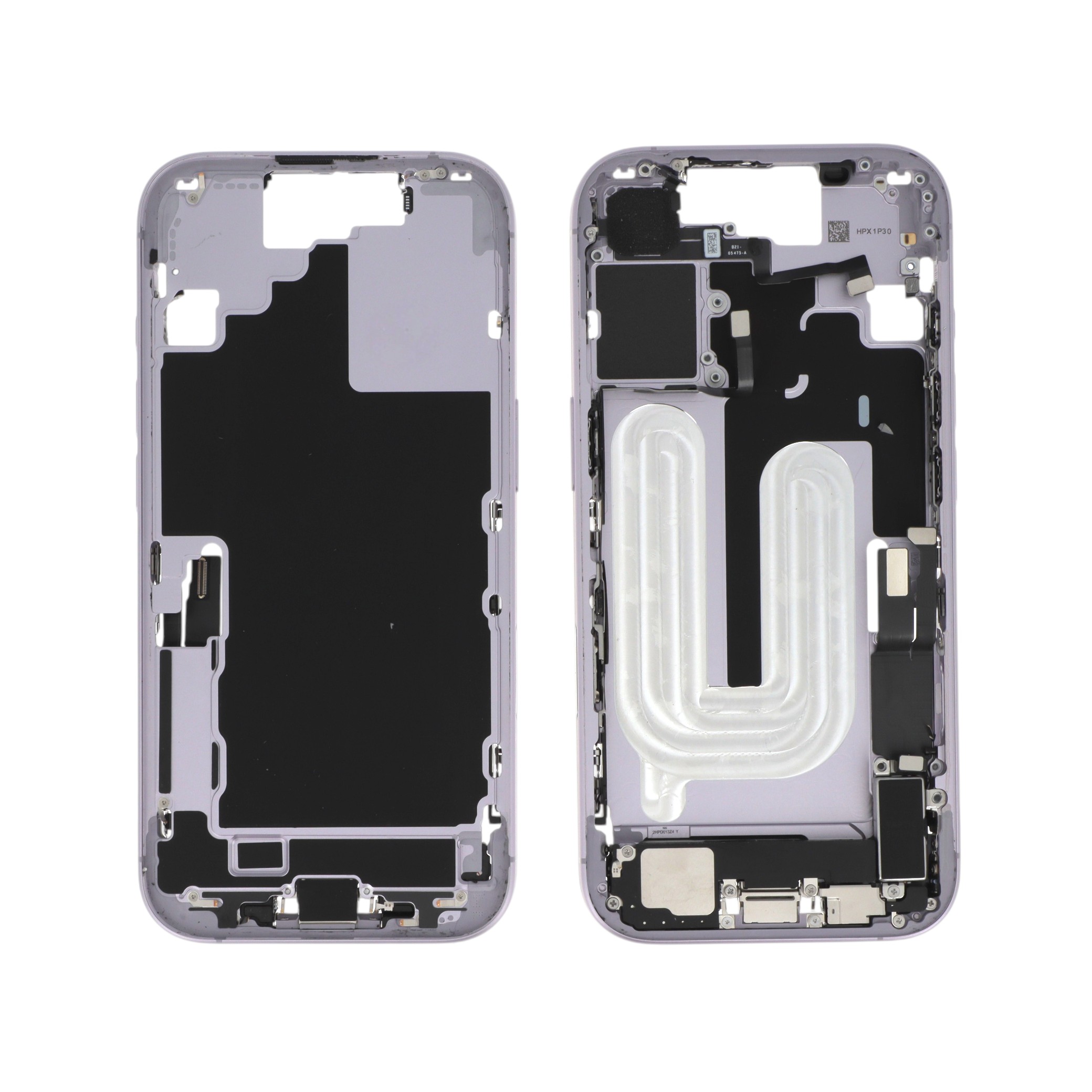 Châssis Central Lavande iPhone 17 (Avec Composants) (Pulled A)