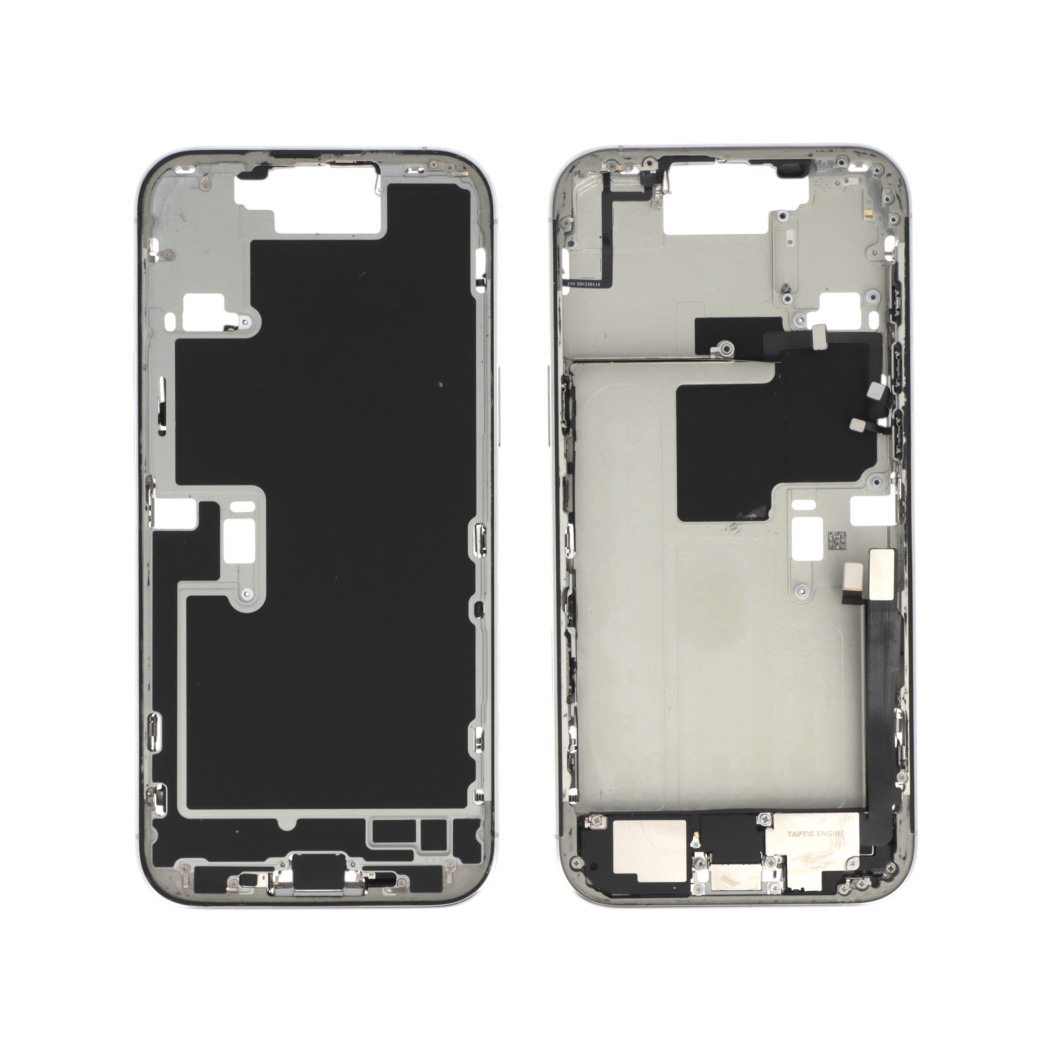 Châssis Central Titane Blanc iPhone 16 Pro Max (Avec Composants) (Pulled A)