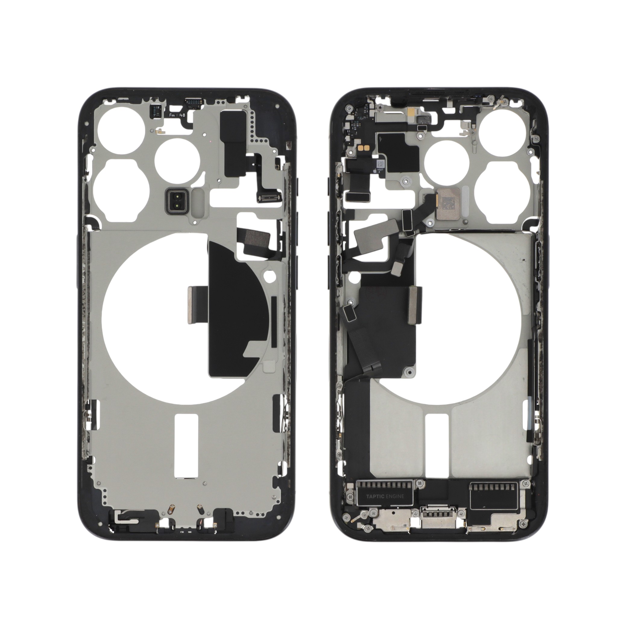 Châssis Central Titane Bleu iPhone 15 Pro (Avec Composants) (Pulled A)