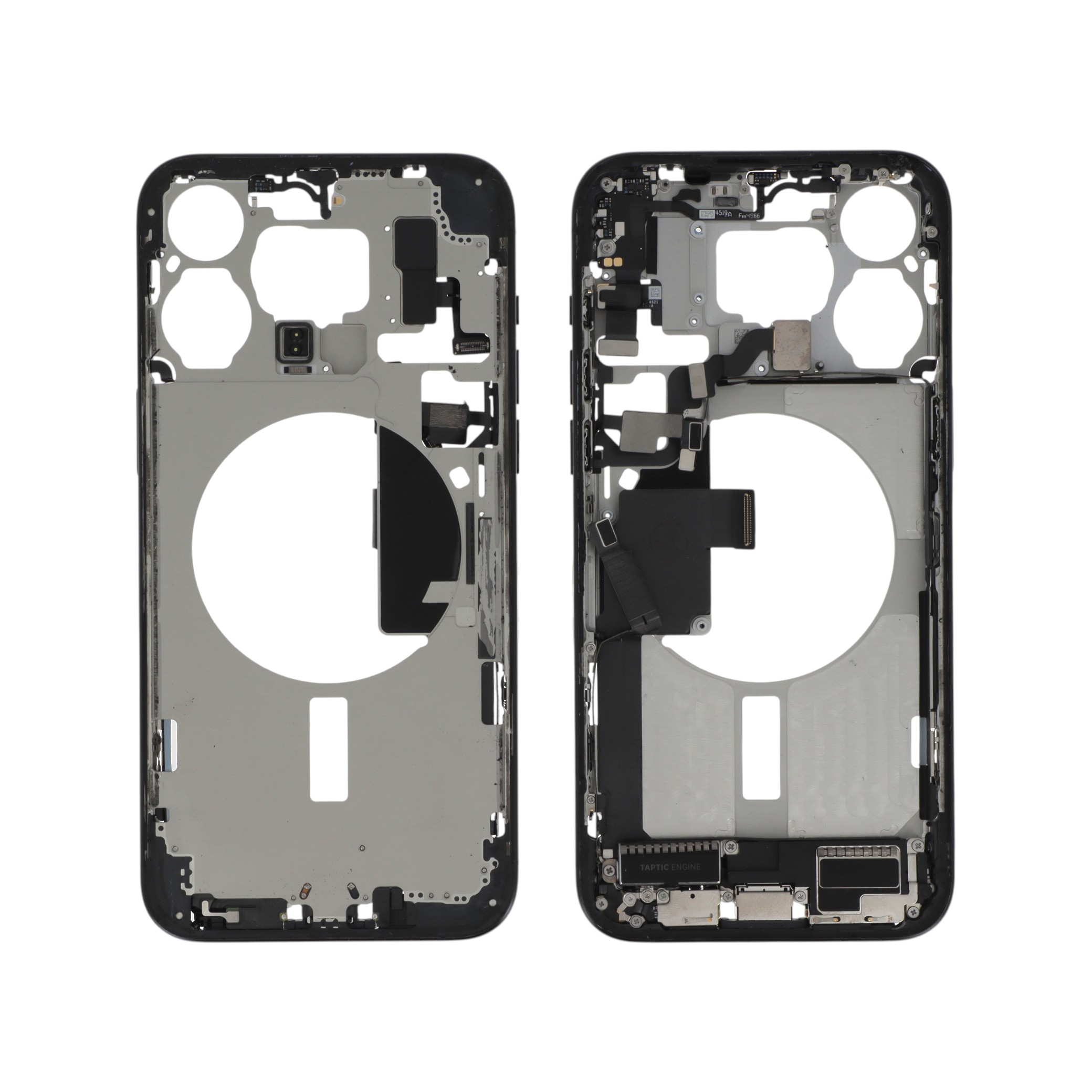 Châssis Central Titane Bleu iPhone 15 Pro Max (Avec Composants) (Pulled A)