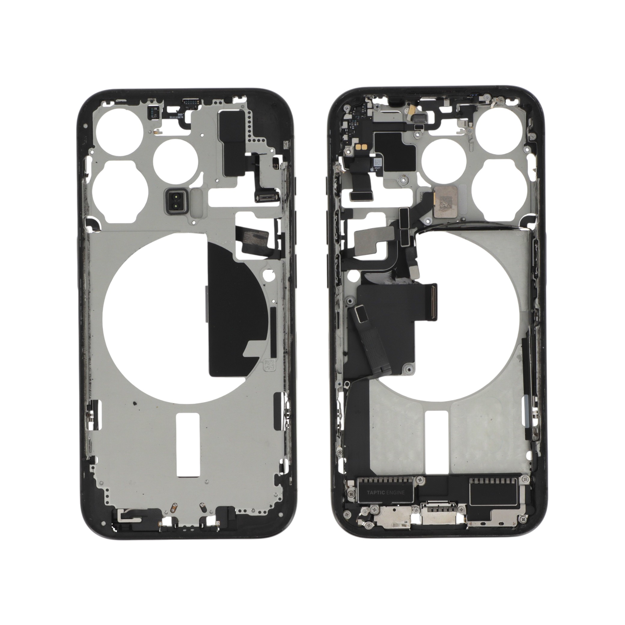 Châssis Central Titane Noir iPhone 15 Pro (Avec Composants) (Pulled A)
