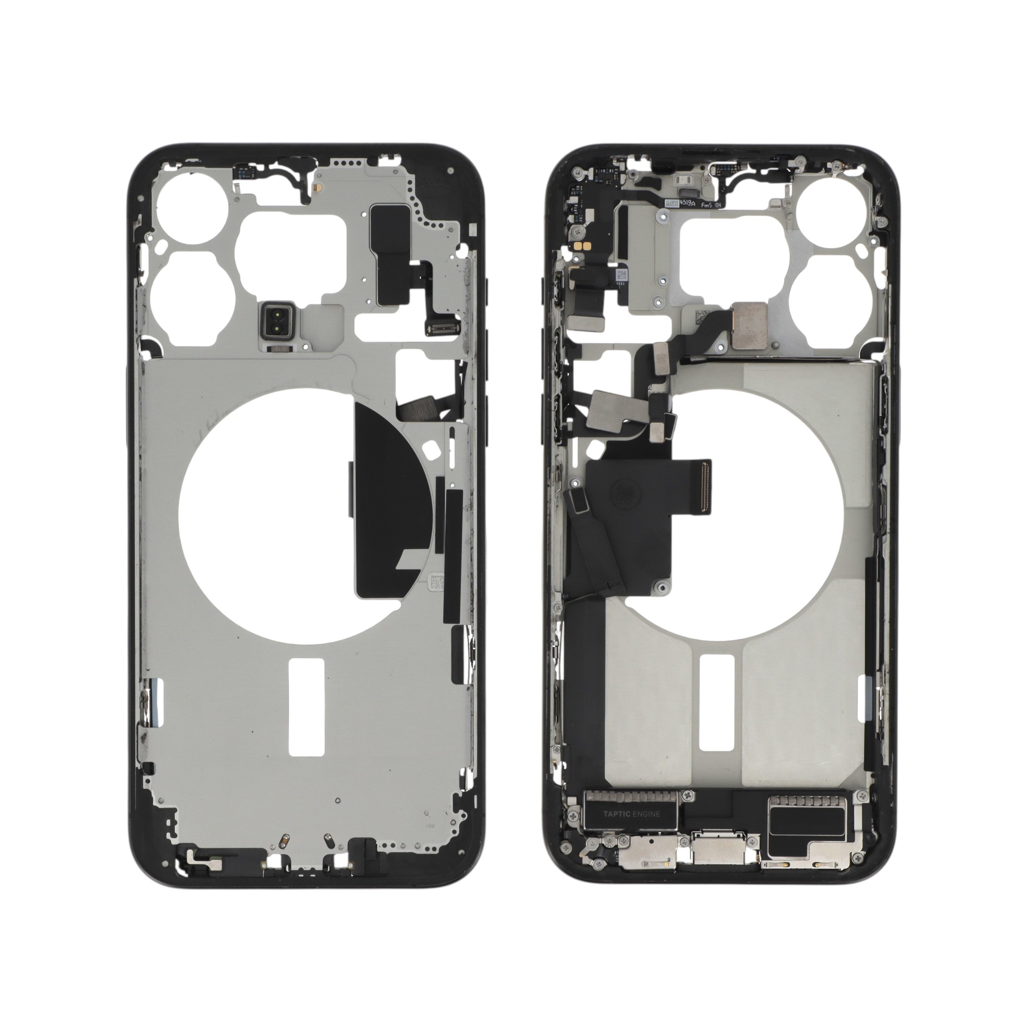 Châssis Central Titane Noir iPhone 15 Pro Max (Avec Composants) (Pulled A)