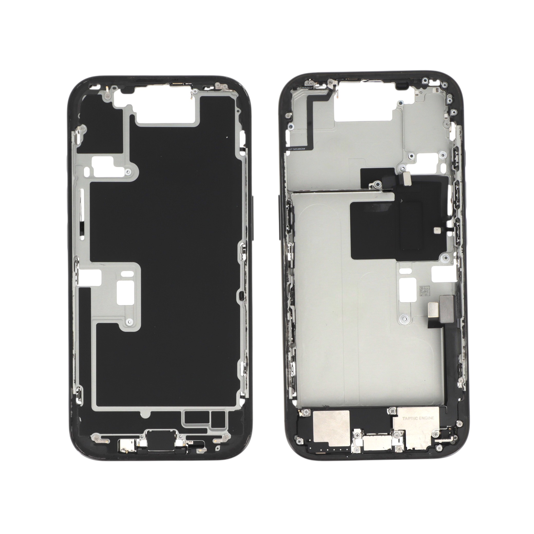 Châssis Central Titane Noir iPhone 16 Pro (Avec Composants) (Pulled A)