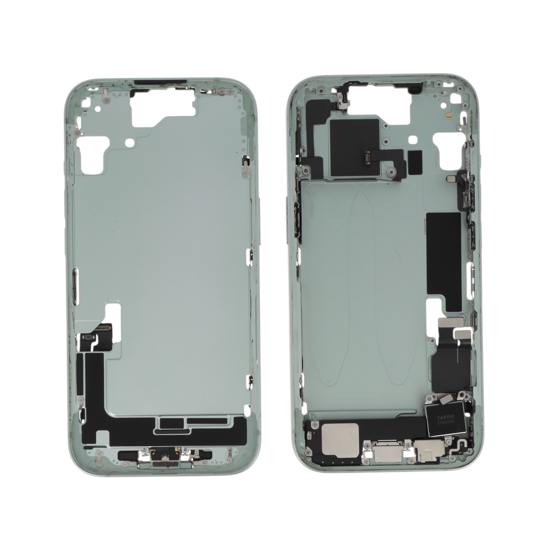 Châssis Central Vert iPhone 15 (Avec Composants) (Pulled A)