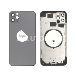 Châssis Complet (Coque Arrière Pré-montée) Gris iPhone 11 Pro Max (Pulled B)