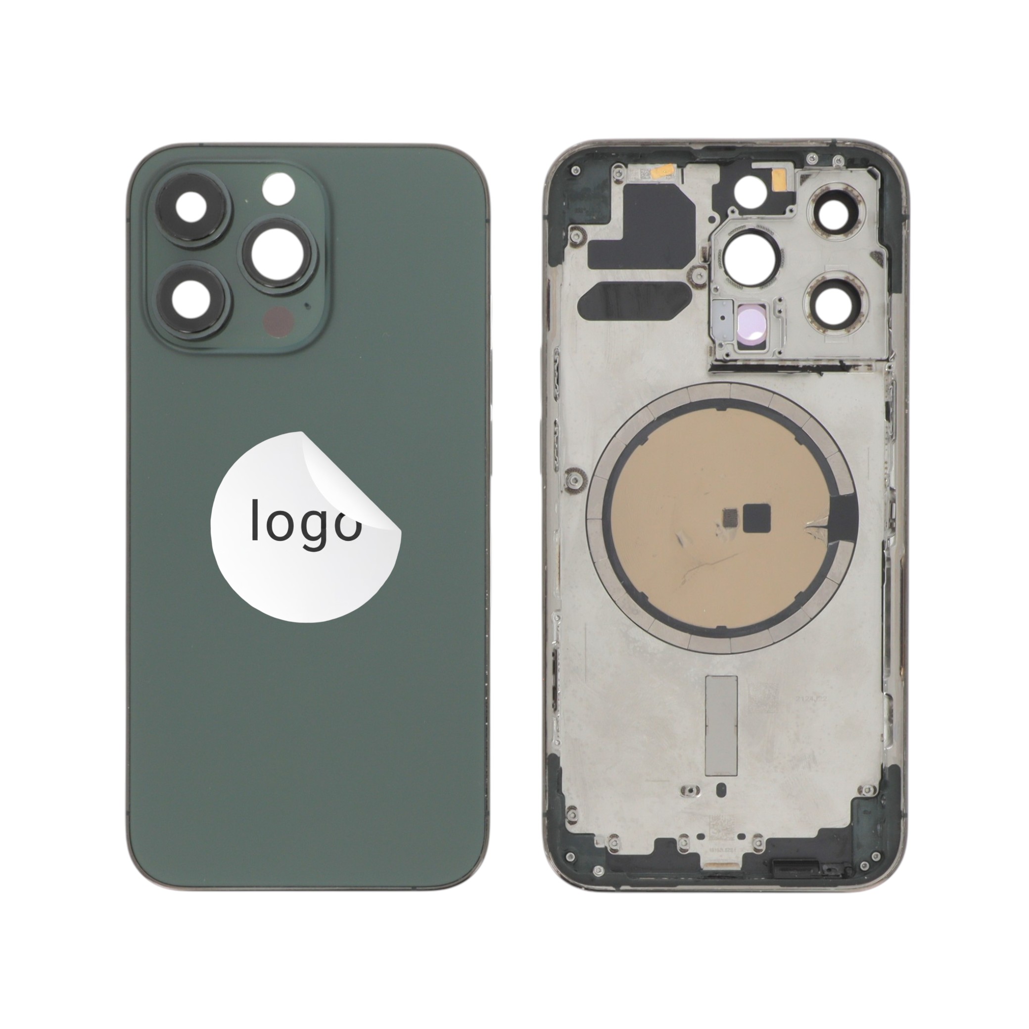 Châssis Complet (Coque Arrière Pré-montée) Vert Alpin iPhone 13 Pro (Pulled C)