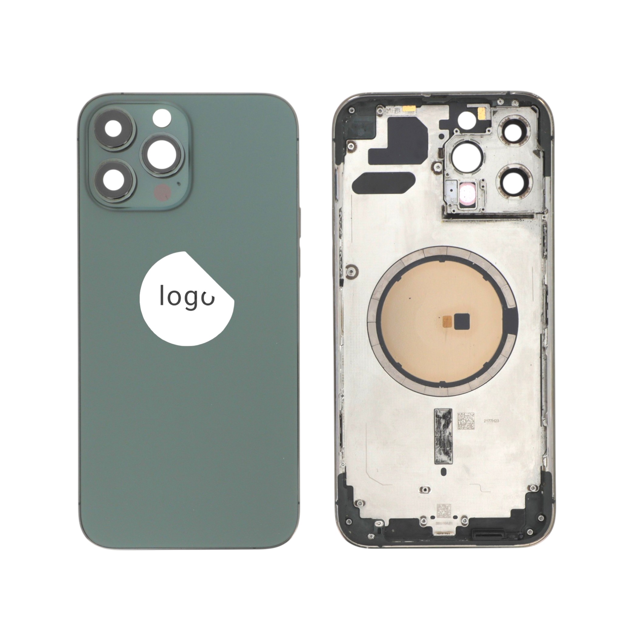 Châssis Complet (Coque Arrière Pré-montée) Vert iPhone 13 Pro Max (Pulled B)