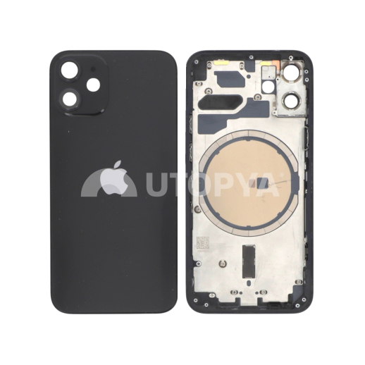 Châssis Complet Noir iPhone 12 Mini (Pulled C)