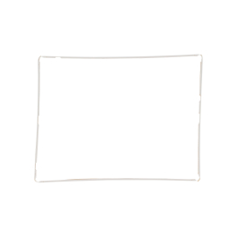 Châssis Tactile Blanc iPad 2/3/4