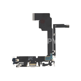 Connecteur de Charge Titane Blanc iPhone 15 Pro Max (ReLife)