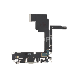 Connecteur de Charge Titane Blanc iPhone 15 Pro (ReLife)