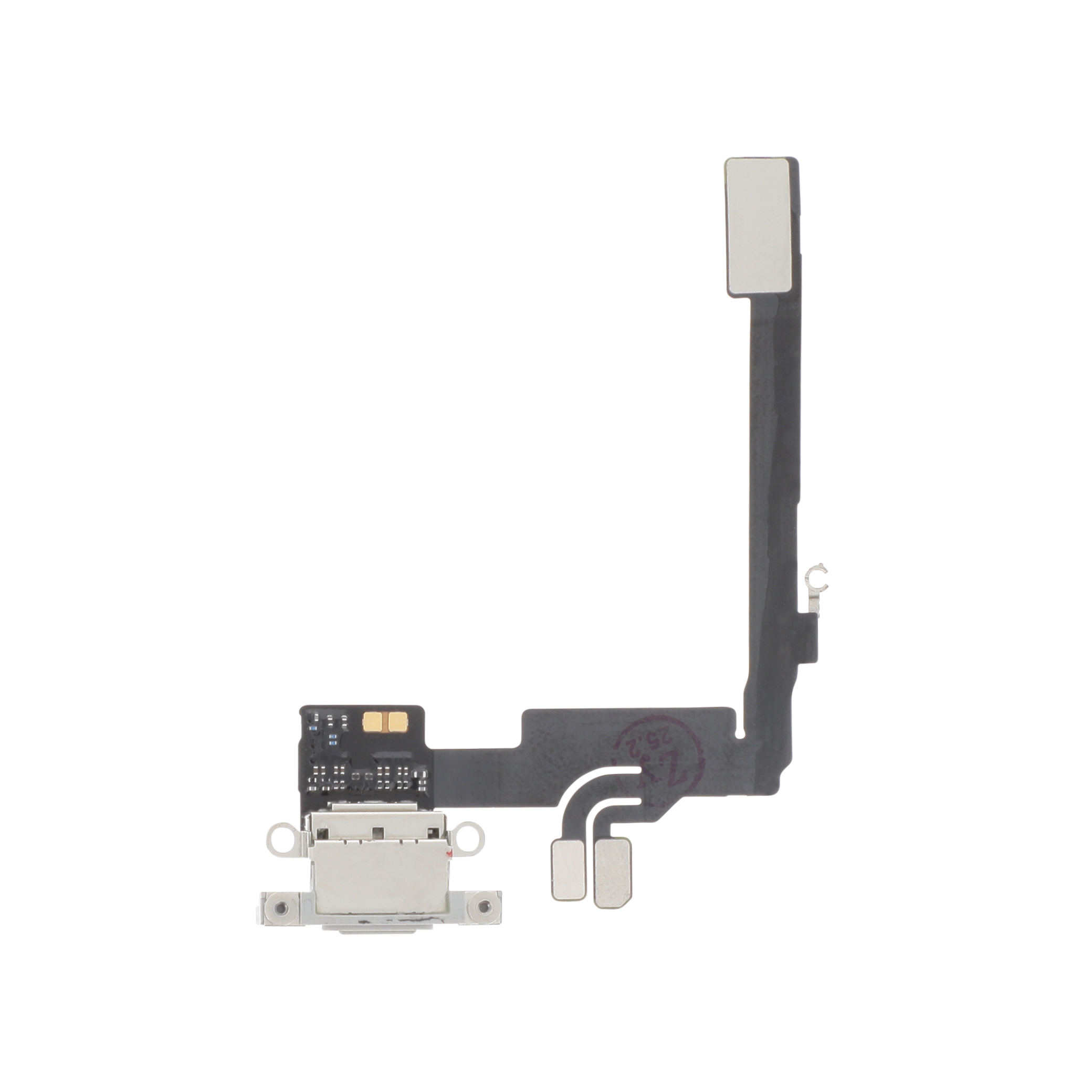 Connecteur de Charge Titane Blanc iPhone 16 Pro