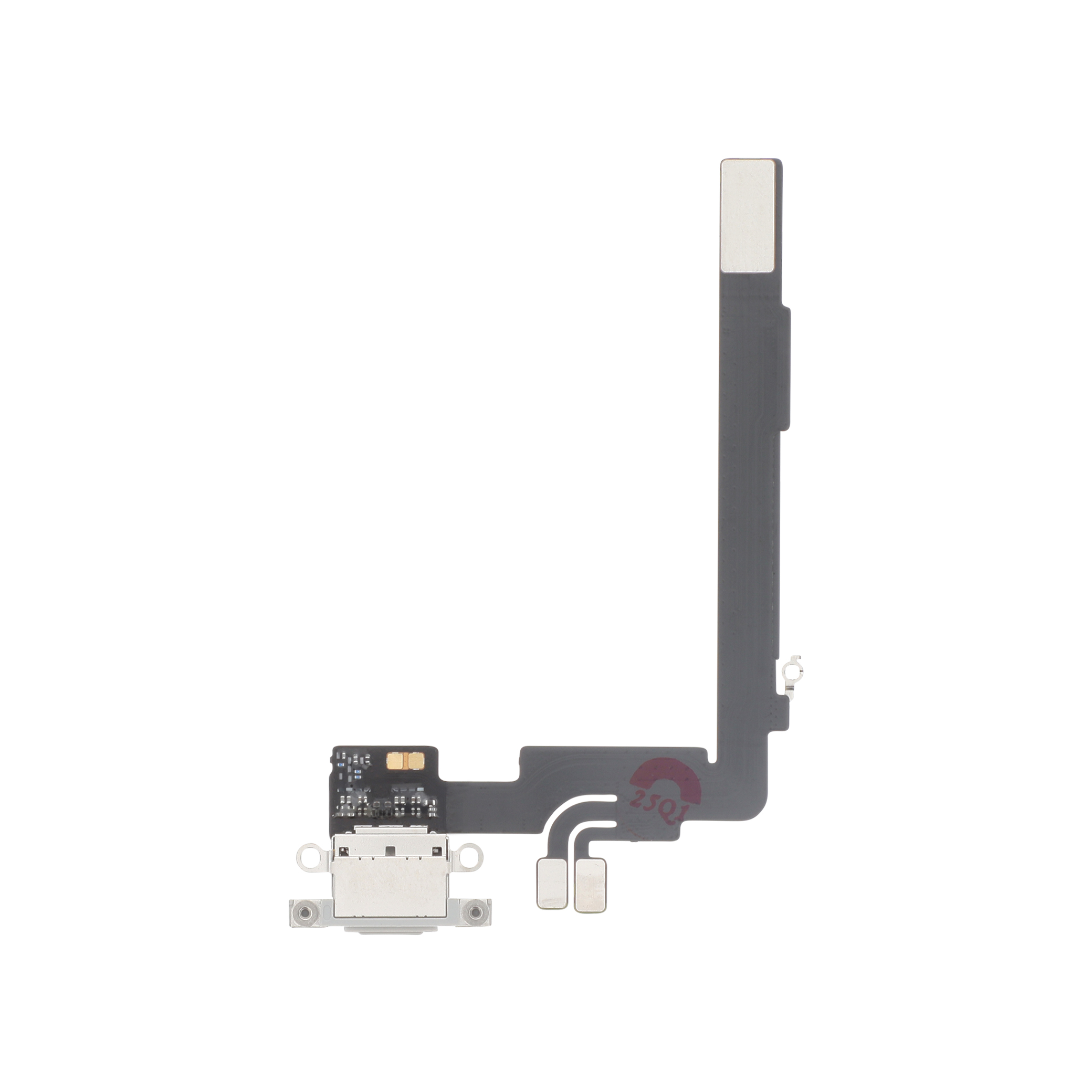 Connecteur de Charge Titane Blanc iPhone 16 Pro Max