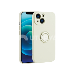 Coque Finger Grip iPhone 16 Plus (Blanc)