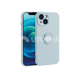 Coque Finger Grip iPhone 16 Plus (Bleu Clair)