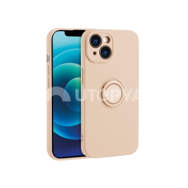 Coque Finger Grip iPhone 16 Pro (Saumon)