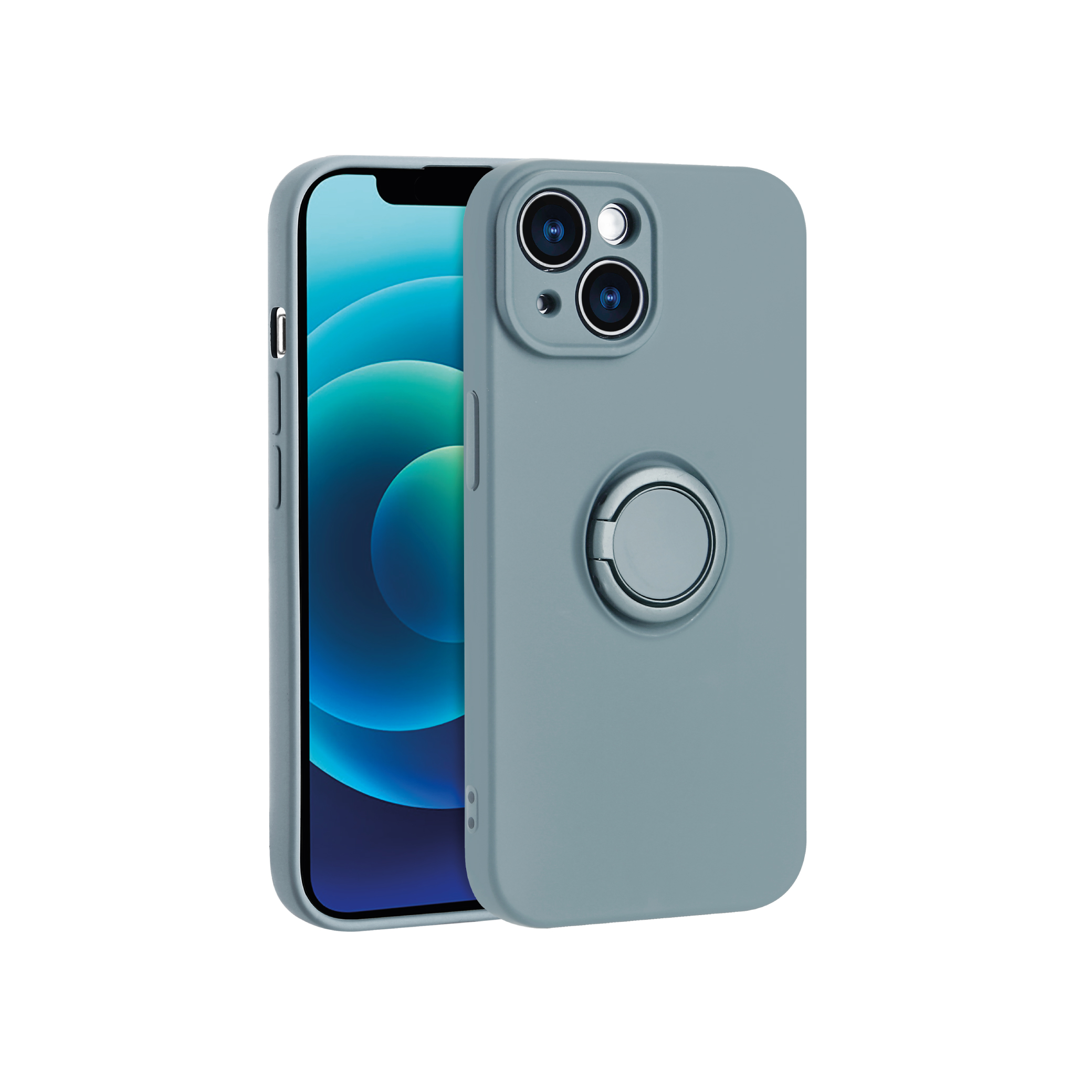 Coque Finger Grip iPhone 16e (Ardoise)