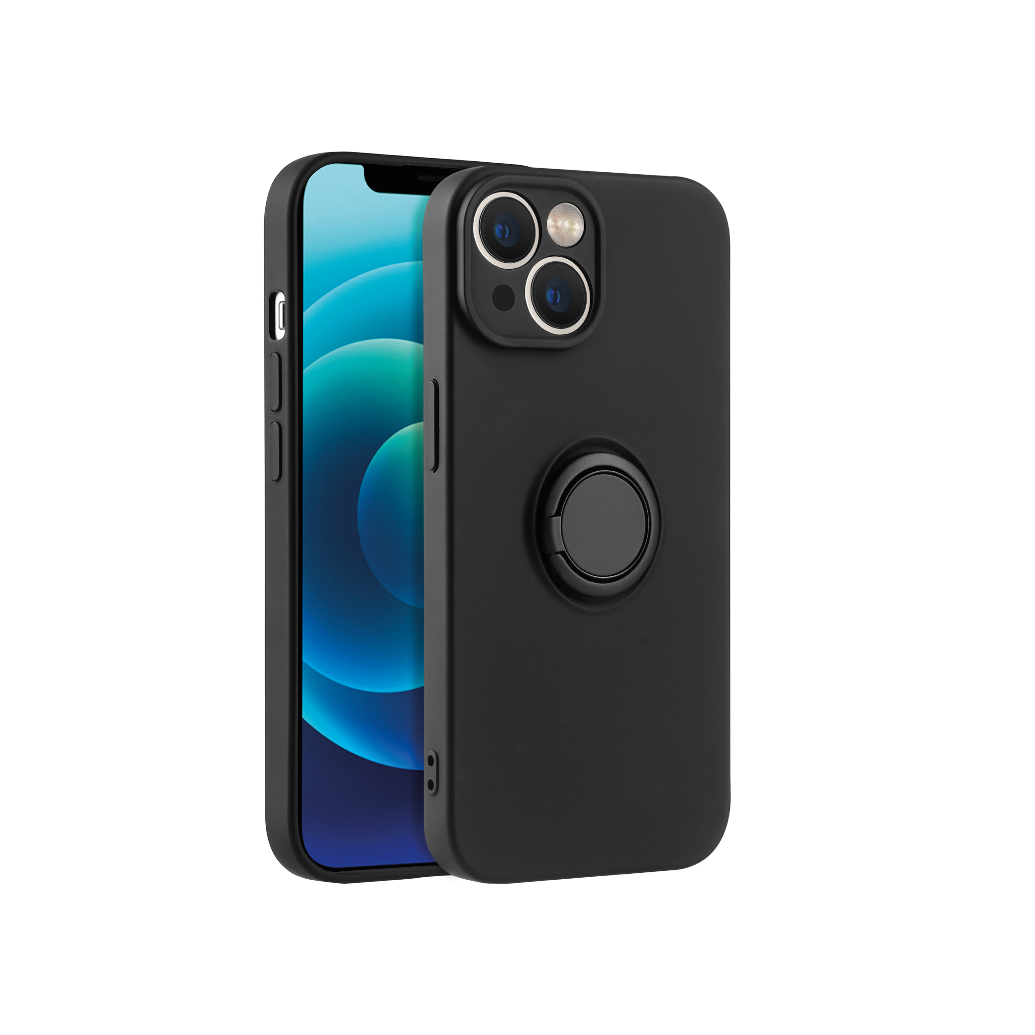 Coque Finger Grip iPhone 16e (Noir)