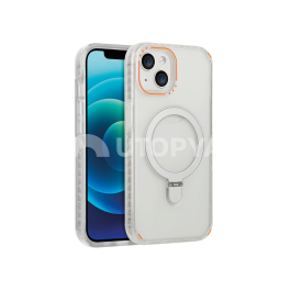 Coque Metal Ring MagSafe iPhone 14 Pro Max (Clear)