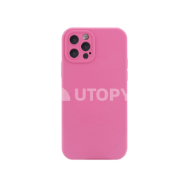 Coque Silicone iPhone X/XS (Rose)