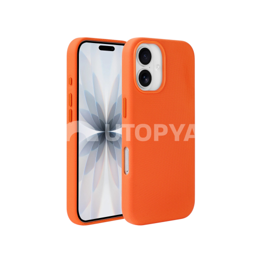 COVERME Coque CANVAS MagSafe iPhone 17e (Orange)
