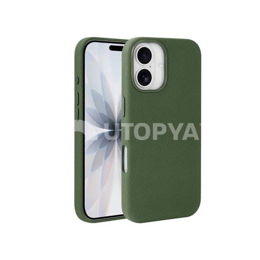 COVERME Coque CANVAS MagSafe iPhone 17e (Vert)
