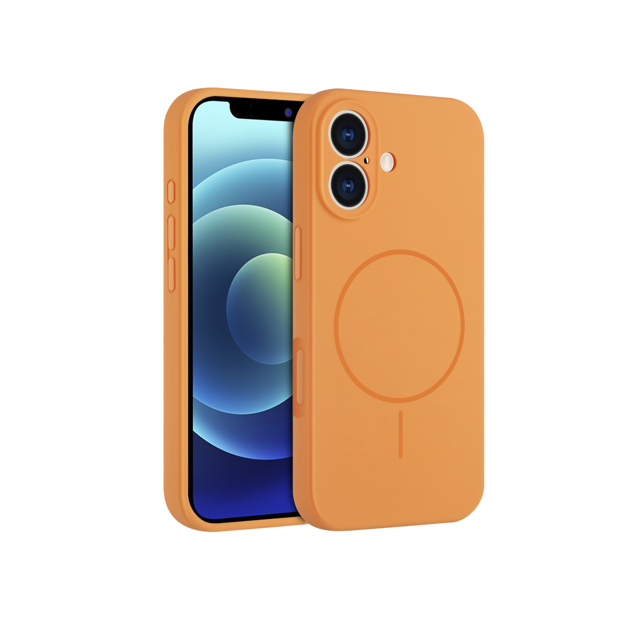 COVERME Coque Fusion MagSafe iPhone 17 Pro (Orange)