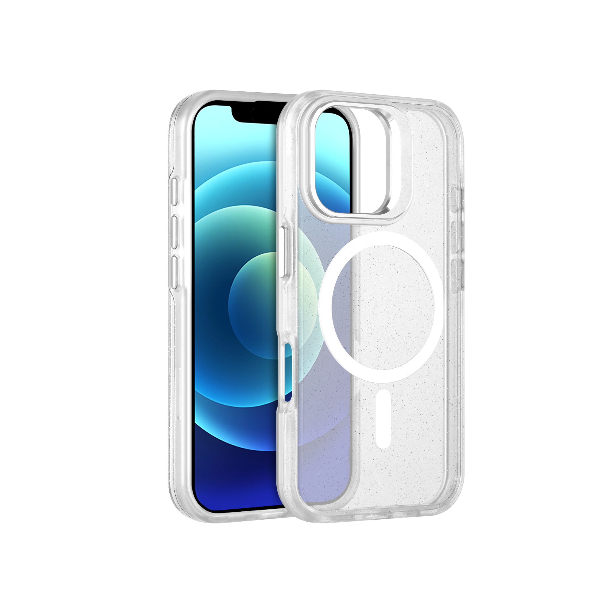 COVERME Coque GRAVITY MagSafe iPhone 16e (Blanc)