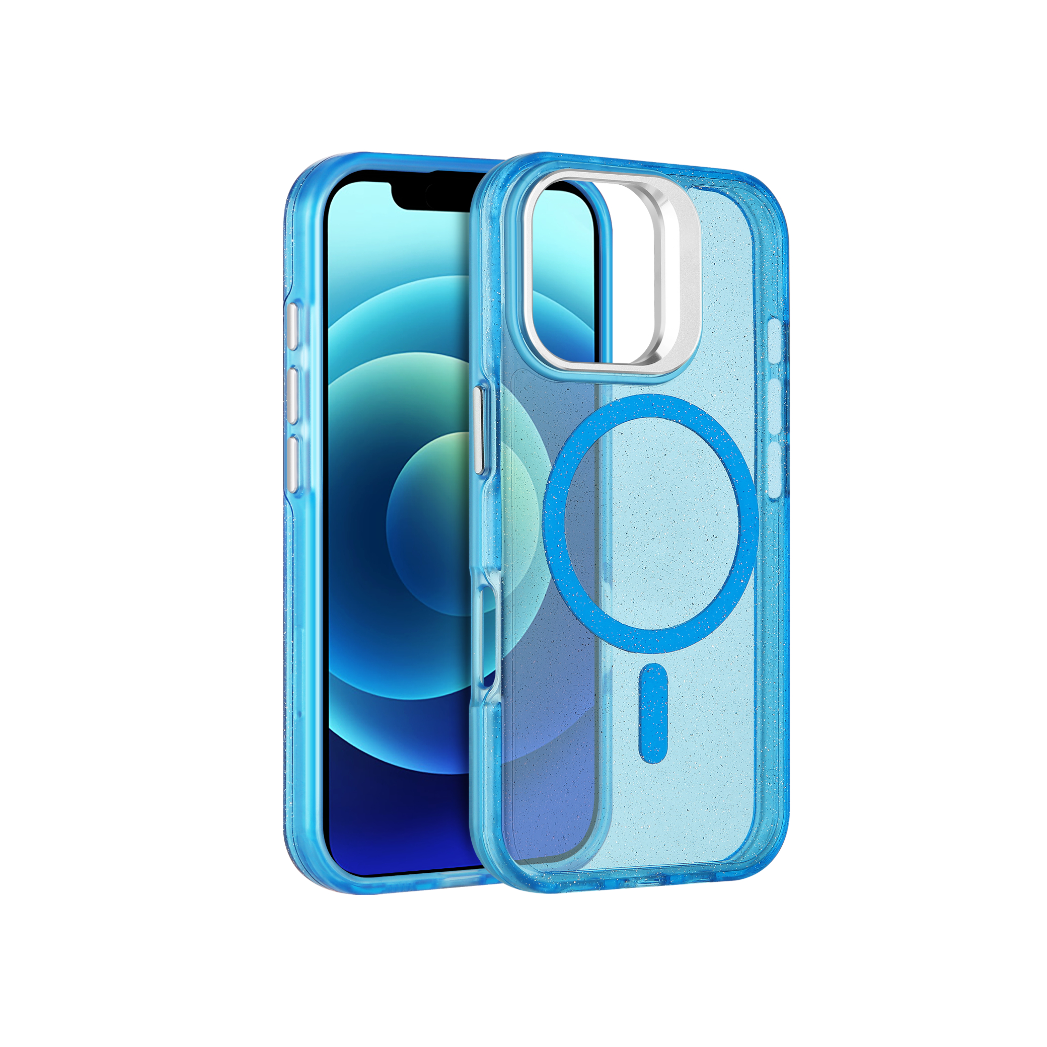 COVERME Coque GRAVITY MagSafe iPhone 16e (Bleu)