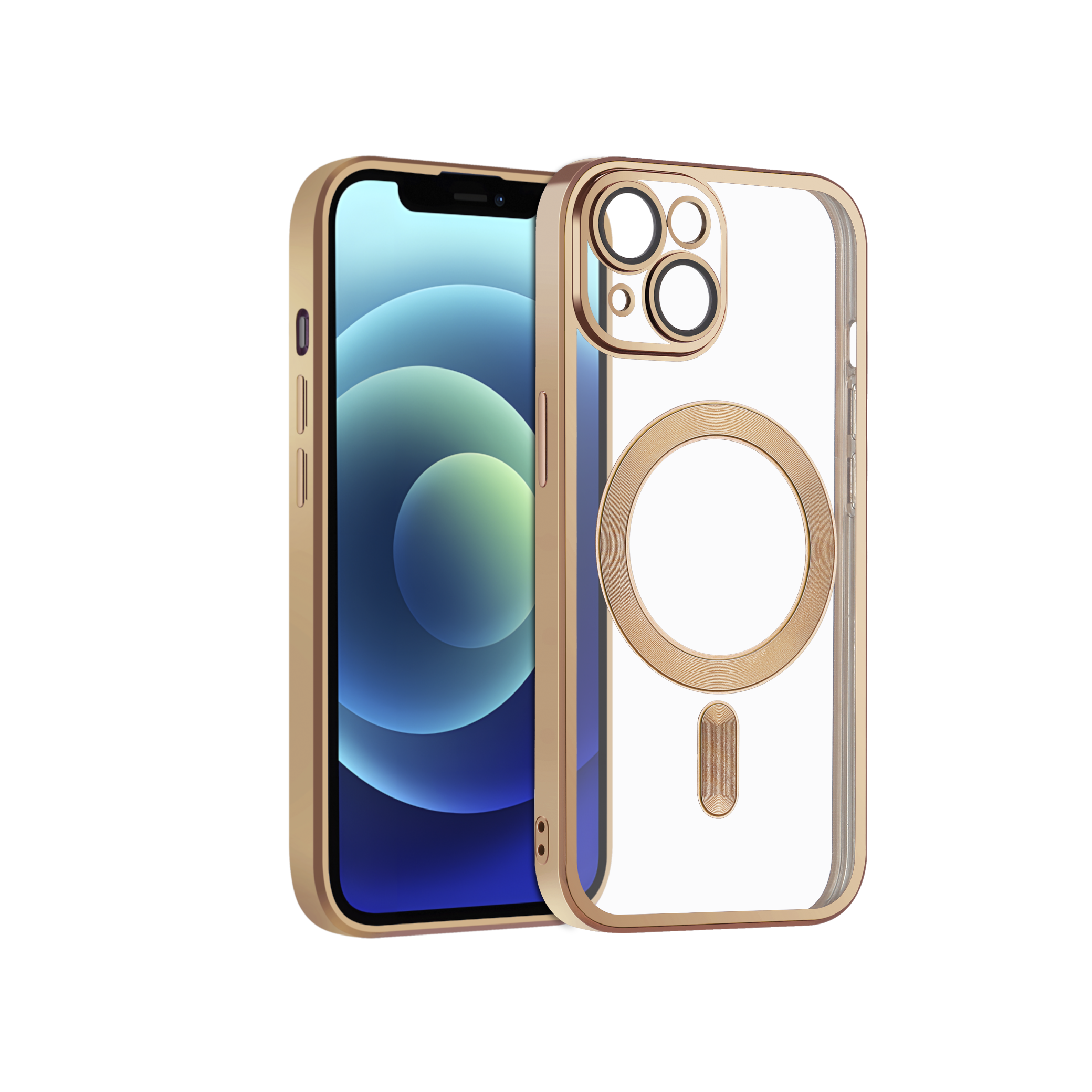 COVERME Coque HALO Magsafe iPhone 12 (Gold)