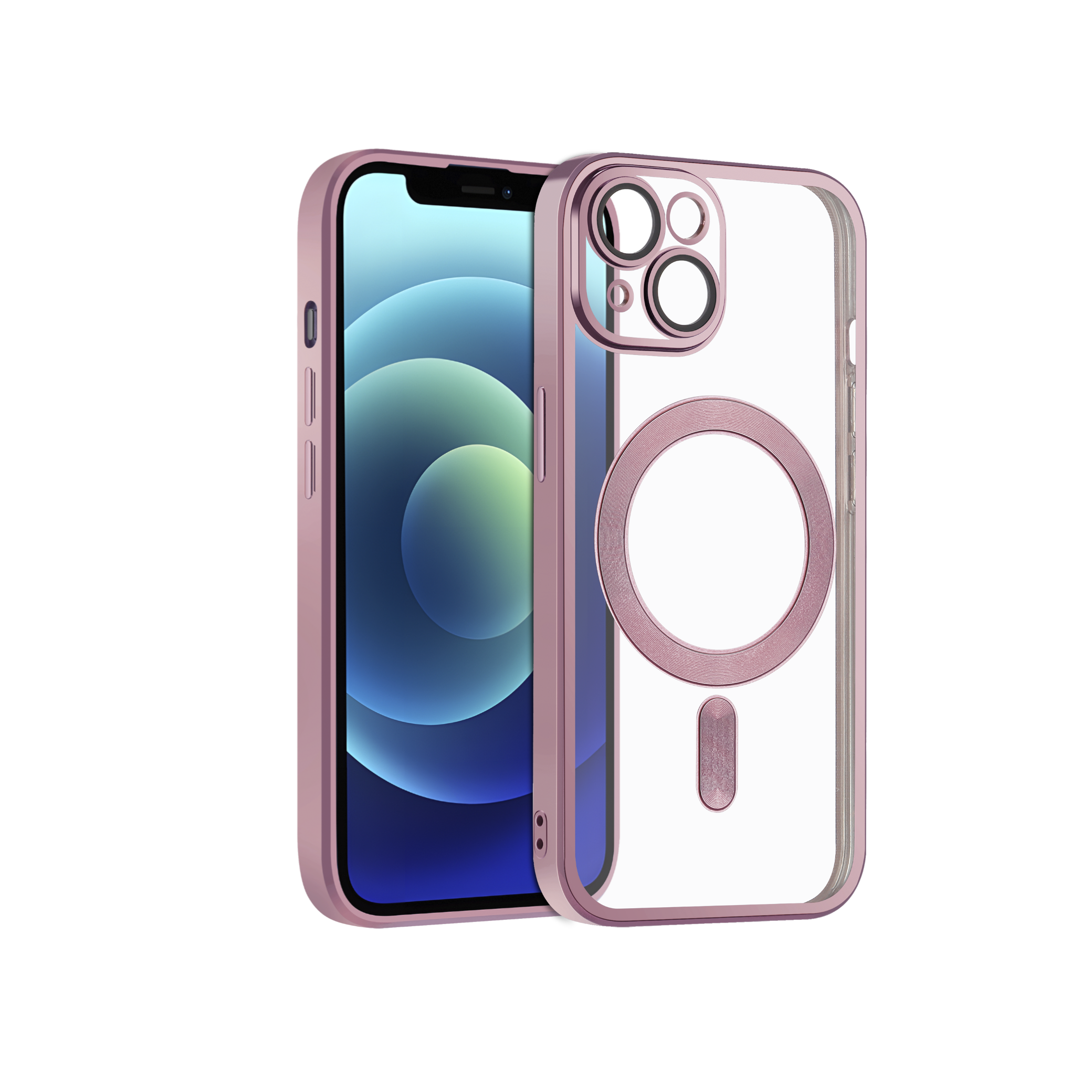 COVERME Coque HALO Magsafe iPhone 12 (Rose Gold)