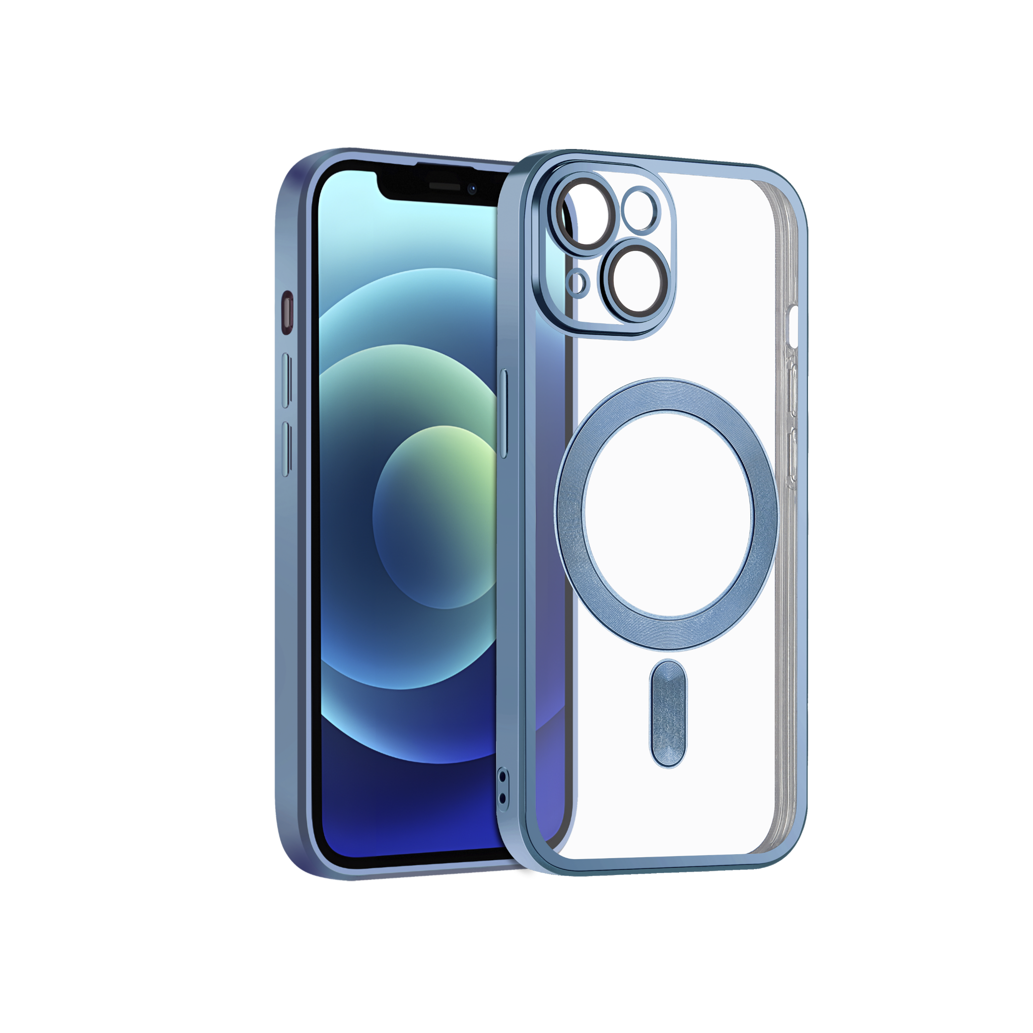 COVERME Coque HALO Magsafe iPhone 16 (Bleu Polaris)