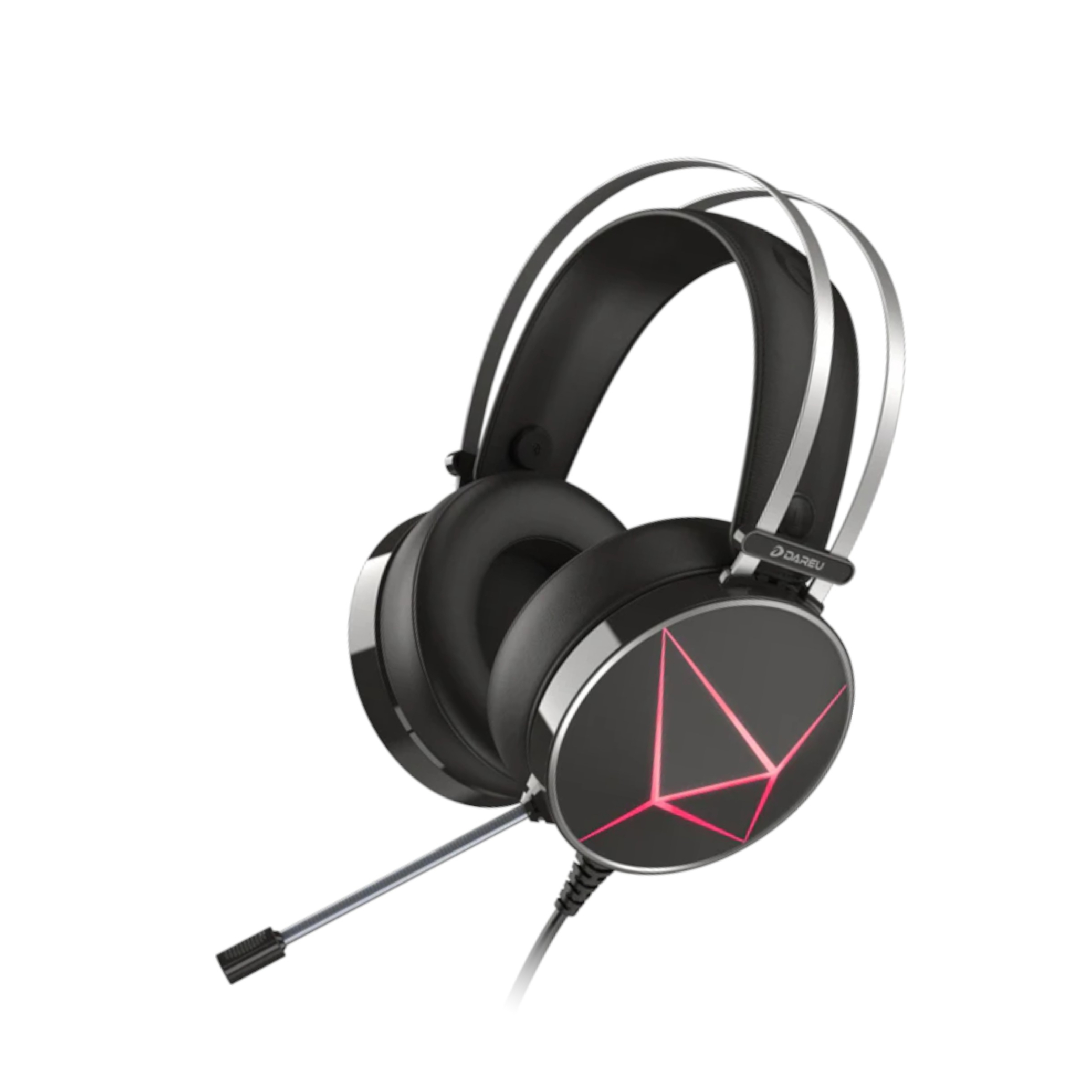 DAREU Casque Filaire RGB Gaming (EH722) (Noir)